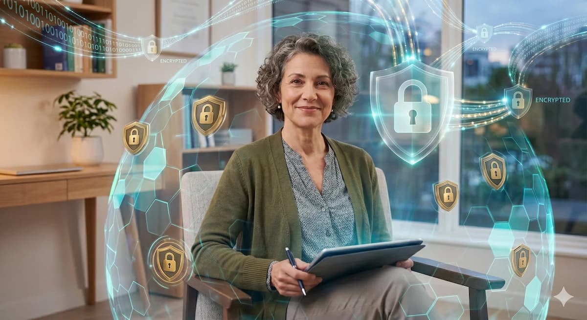 Sessionly security and data protection — UK-hosted, encrypted, GDPR-first.